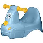 Горшок детский в форме игрушки Машинка Lapsi 420х285х265мм Темно-голубой (упаковка 5 шт.)