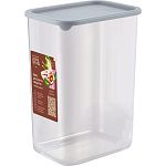 Банка для сыпучих продуктов Sugar&Spice Vanilla прямоугольная 2л с гибкой крышкой трюфель (упаковка