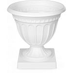 Вазон Олимпия 18л (белый) (упаковка 4 шт.)