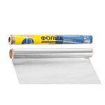 Фольга алюминиевая 8м 29см Мамонтенок Чистолюб бытового назначения в рулоне