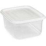 Емкость для СВЧ Матрешка 1,2л (белый) (упаковка 12 шт.)