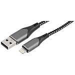 Кабель Energy ET-52 PRO  USB/Lightning (для продукции Apple), 1 м, 27 Вт