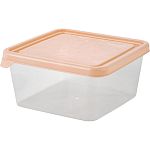 Контейнер для продуктов HELSINKI Artichoke 0,45 л квадратный персиковая карамель (упаковка 35 шт.)