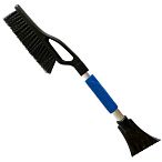 Щетка автомобильная ЛЮКС МИНИ МП (40) алюмин.ручка с держателем + скребок ,