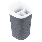 Стакан для зубных щеток Reef (серый) (упаковка 12 шт.)