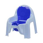 Горшок-стульчик голубой