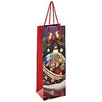 Пакет подарочный Сказка для бутылки (упаковка 12 шт.)