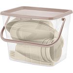 Набор для пикника Sugar&Spice Vanilla на 3 персоны (11 предметов) латте (упаковка 6 шт.)