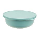 Миска ТЭСТИ 1,2л с крышкой Морская волна (упаковка 24 шт.)