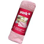 Салфетка для пола хлопковая розовая в рулоне МЕГА YORK 220г/м2 (75х100 см) (упаковка 30 шт.)