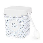 Емкость с ложкой 1,2 л., Флорель, Чай (упаковка 12 шт.)