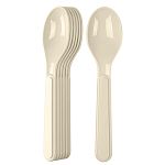 Комплект ложек, 6 шт. (светло-бежевый) (упаковка 20 шт.)
