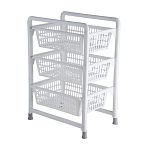 Контейнер для овощей 3-х секц. с выдвижными полками