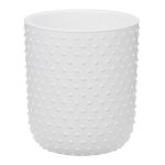Кашпо БАБЛ 155мм 1,5л со вставкой Белый (упаковка 8 шт.)