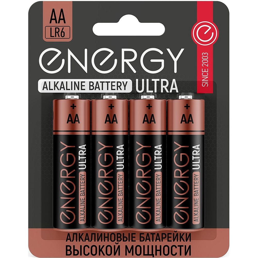 Купить Батарейка алкалиновая Energy Ultra LR03/2B (АAА) оптом