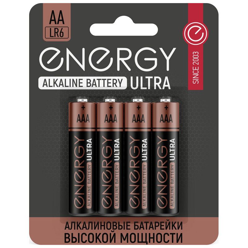 Купить Батарейка алкалиновая Energy Ultra LR03/4B (АAА) оптом