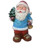 Фигурка декоративная Дед Мороз с елкой