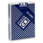 Карты игральные серия PokerGo blue 54 шт/колода (poker size index jumbo, 63*88 мм) ИН-9065