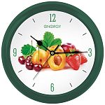 Часы настенные кварцевые ENERGY модель ЕС-112 фрукты