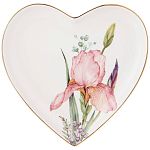Тарелка lefard irises сердце 15*2 см